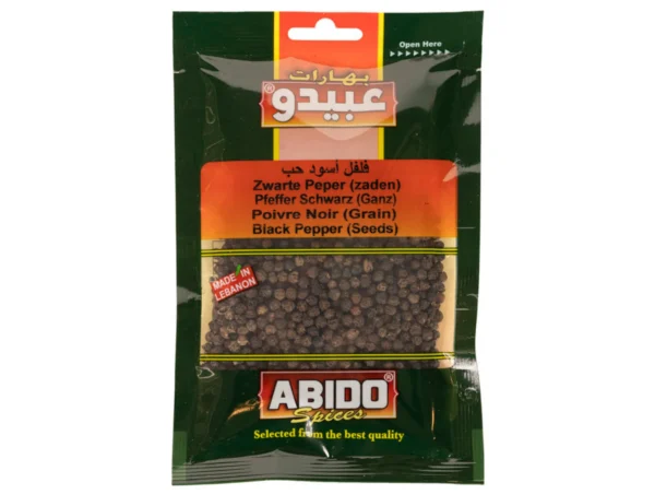 Abido poivre noir moulu 50g (Copie)